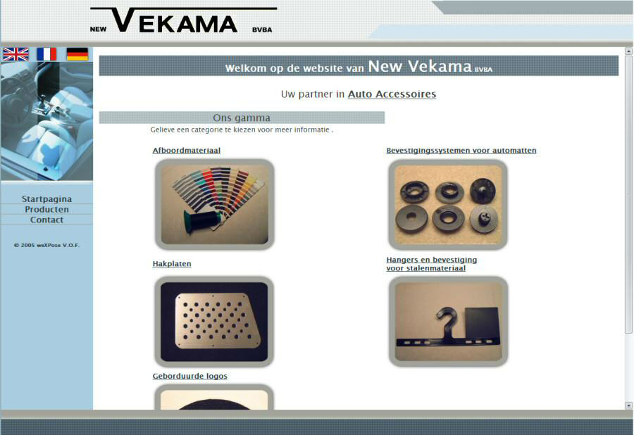 Website New Vekama